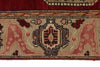 4x11 Red and Ivory Turkish Tribal Runner