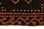 4x13 Red and Brown Turkish Tribal Runner