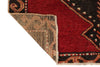 4x13 Red and Brown Turkish Tribal Runner