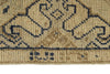 4x11 Ivory and Blue Turkish Tribal Runner