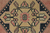 3x10 Pink and Gold Turkish Tribal Runner
