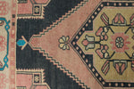 3x10 Pink and Gold Turkish Tribal Runner