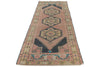 3x10 Pink and Gold Turkish Tribal Runner