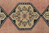 3x10 Pink and Gold Turkish Tribal Runner