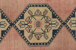 3x10 Pink and Gold Turkish Tribal Runner