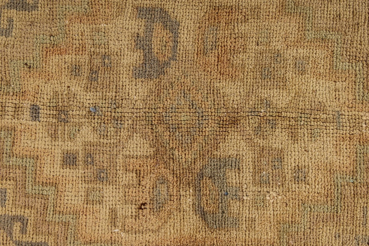 4x6 Ivory Turkish Tribal Rug