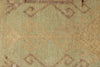 3x13 Green and Ivory Turkish Tribal Runner