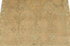 3x13 Green and Ivory Turkish Tribal Runner