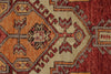5x10 Red and Brown Turkish Tribal Runner