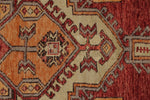 5x10 Red and Brown Turkish Tribal Runner