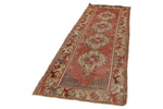 3x10 Rust and Gold Turkish Tribal Runner