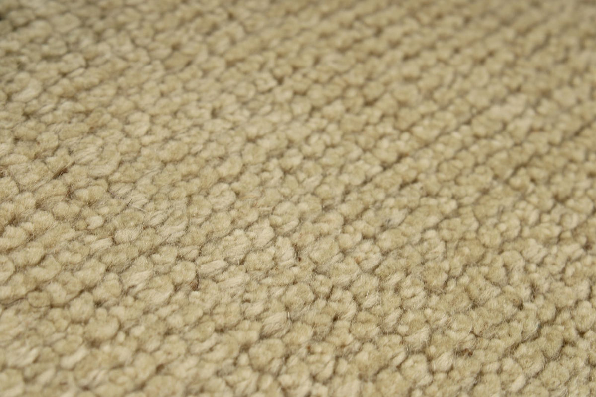 3x8 Ivory and Green Turkish Tribal Runner