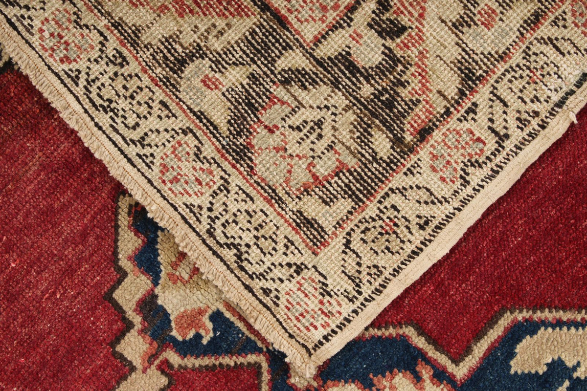 5x7 Red and Brown Turkish Tribal Rug