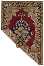 5x7 Red and Brown Turkish Tribal Rug