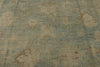 13x16 Blue and Ivory Turkish Oushak Rug