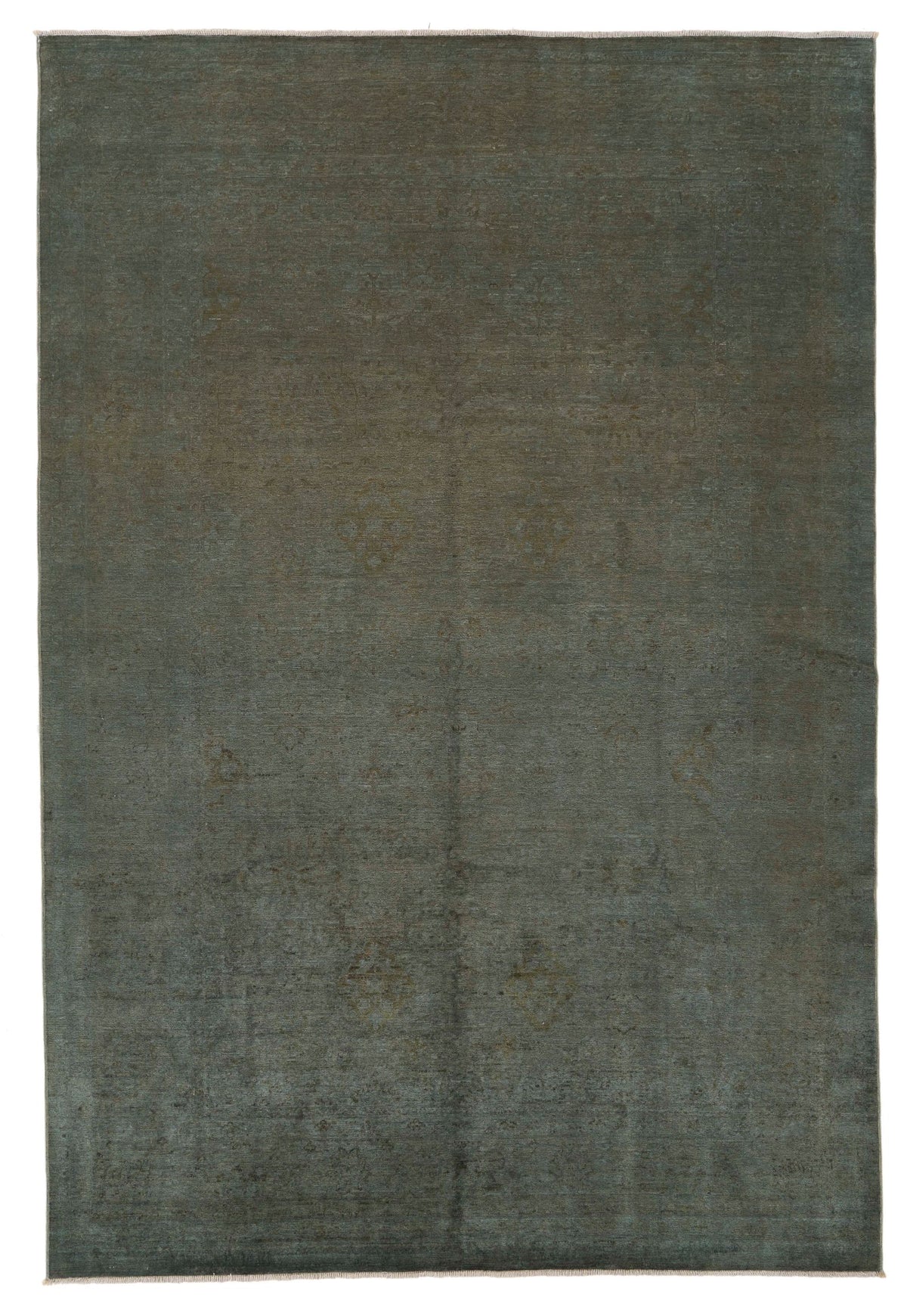 7x10 Gray Anatolian Traditional Rug