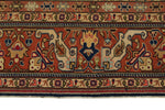 7x10 Navy and Rust Turkish Traditional Rug