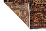 7x10 Navy and Rust Turkish Traditional Rug