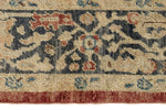 5x8 Rust and Navy Turkish Oushak Rug