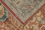 5x8 Rust and Navy Turkish Oushak Rug