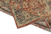 5x8 Rust and Navy Turkish Oushak Rug