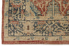 5x8 Rust and Navy Turkish Oushak Rug