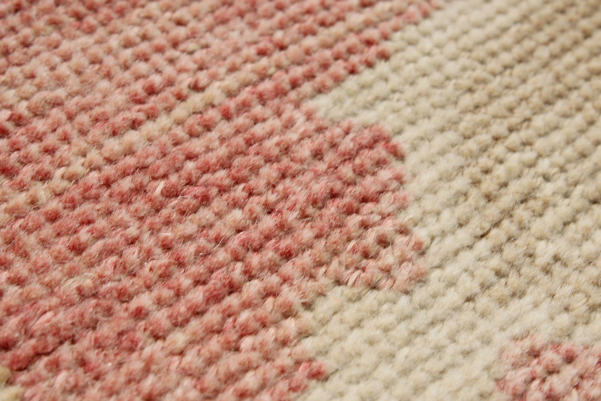 3x11 Red and Ivory Turkish Tribal Runner