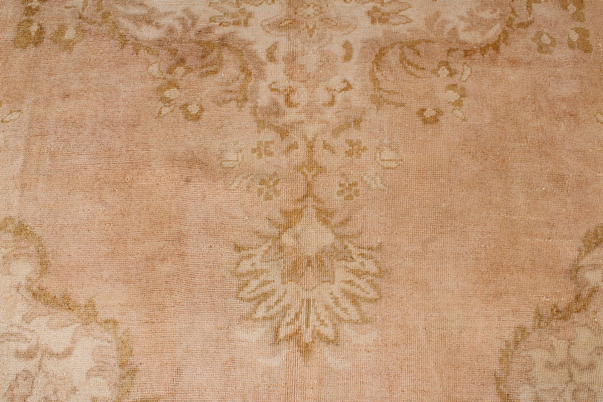 7x11 Ivory Turkish Tribal Runner