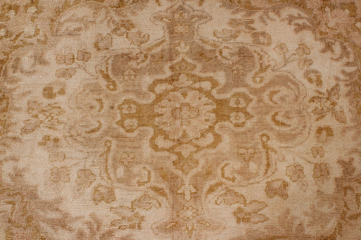 7x11 Ivory Turkish Tribal Runner