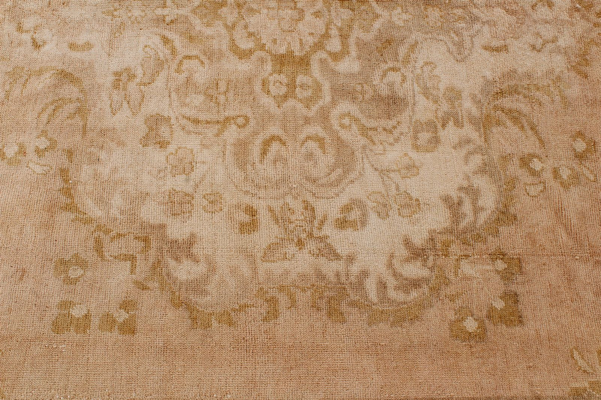7x11 Ivory Turkish Tribal Runner