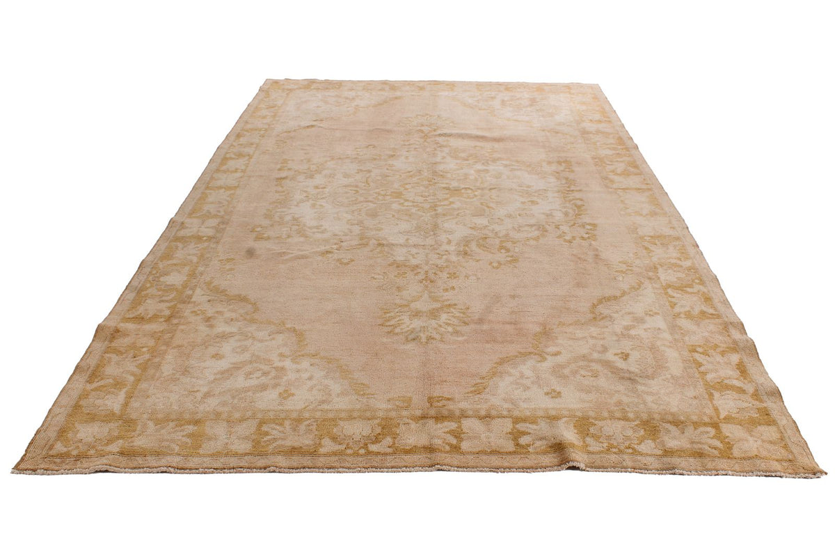 7x11 Ivory Turkish Tribal Runner