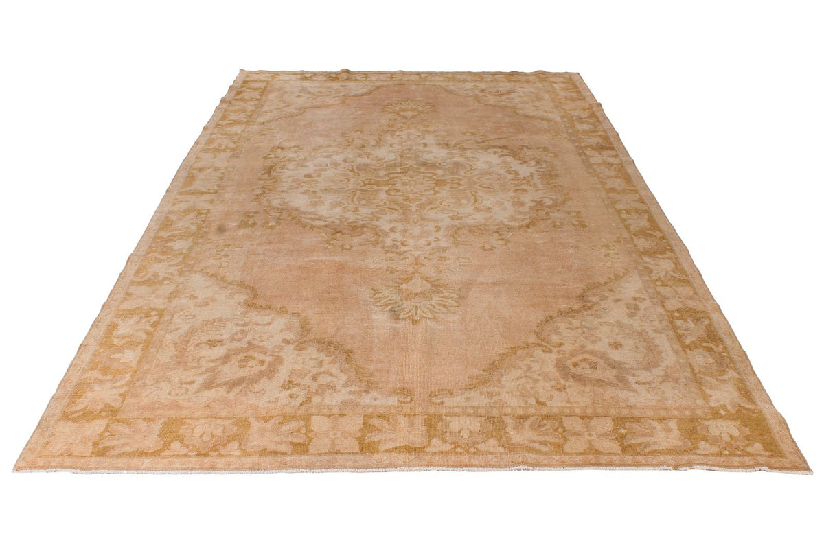 7x11 Ivory Turkish Tribal Runner