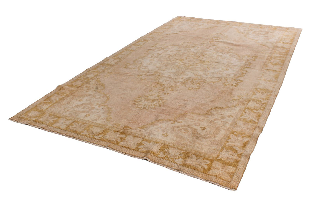 7x11 Ivory Turkish Tribal Runner