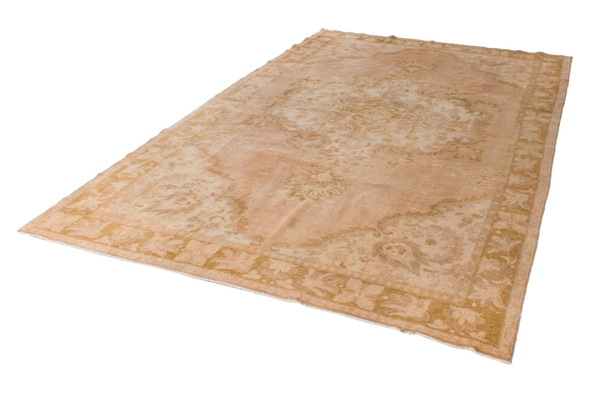 7x11 Ivory Turkish Tribal Runner