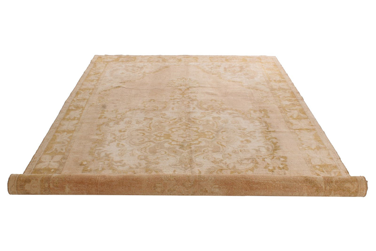 7x11 Ivory Turkish Tribal Runner