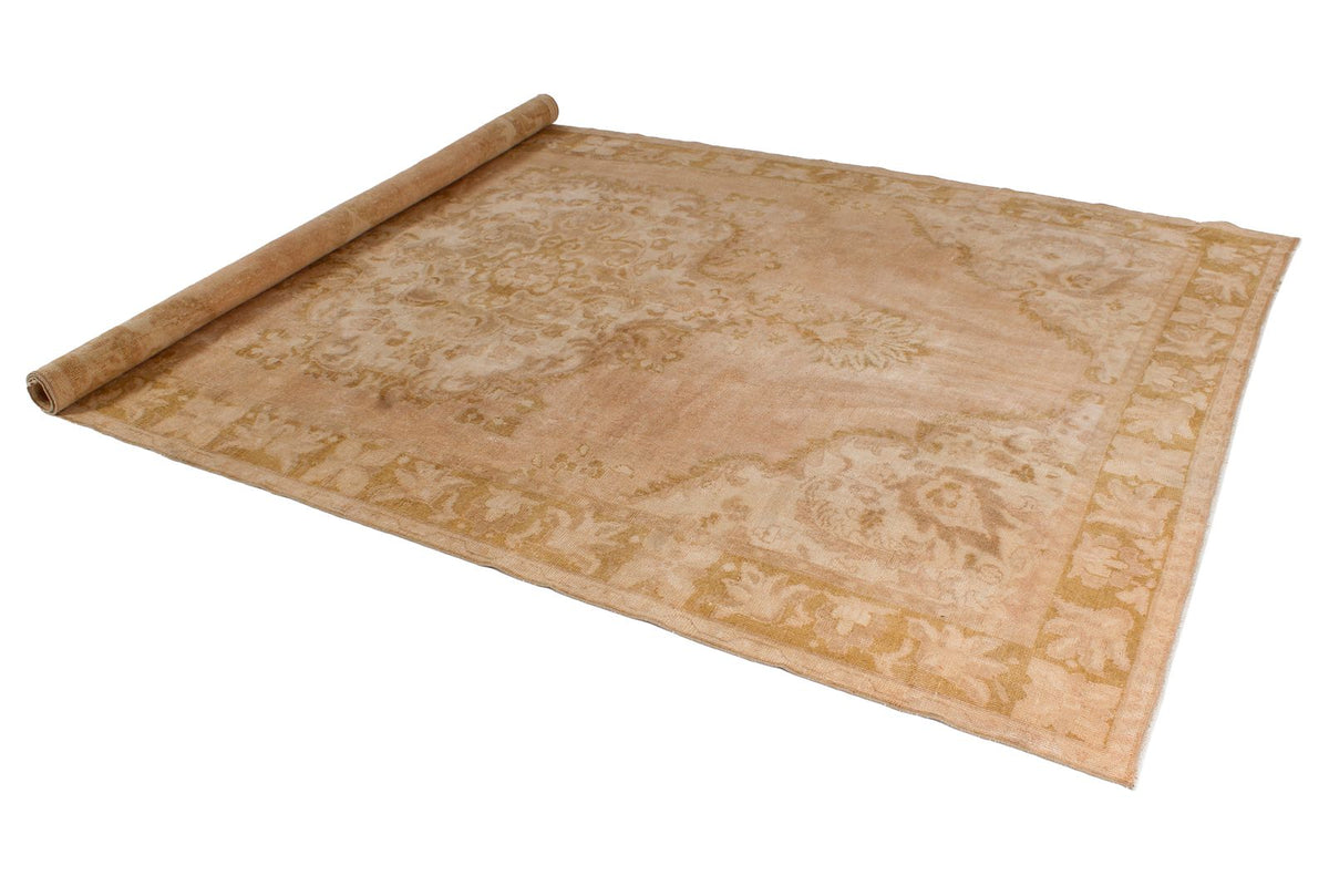 7x11 Ivory Turkish Tribal Runner