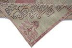 4x8 Pink and Beige Anatolian Turkish Tribal Runner