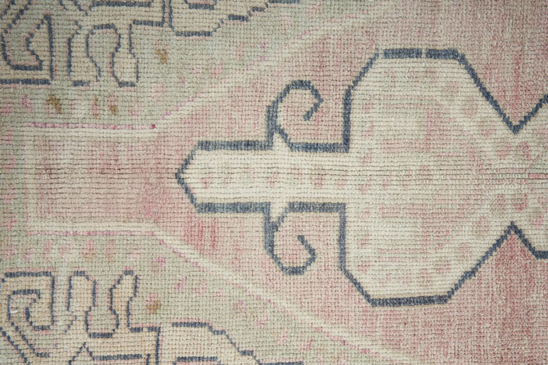 4x8 Pink and Beige Anatolian Turkish Tribal Runner