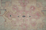 4x8 Pink and Beige Anatolian Turkish Tribal Runner