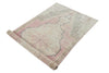 4x8 Pink and Beige Anatolian Turkish Tribal Runner