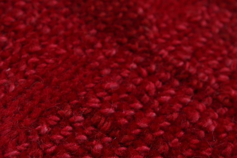 9x10 Red and Pink Turkish Overdyed Rug