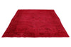 9x10 Red and Pink Turkish Overdyed Rug