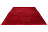 9x10 Red and Pink Turkish Overdyed Rug