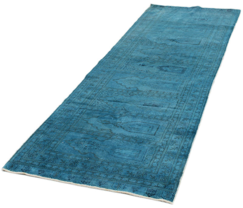 3x9 Blue Turkish Traditional Runner