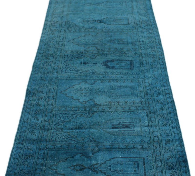 3x9 Blue Turkish Traditional Runner