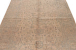 5x8 Pink and Gray Traditional Rug