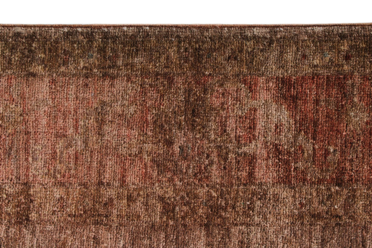 4x6 Purple and Rose Turkish Overdyed Rug