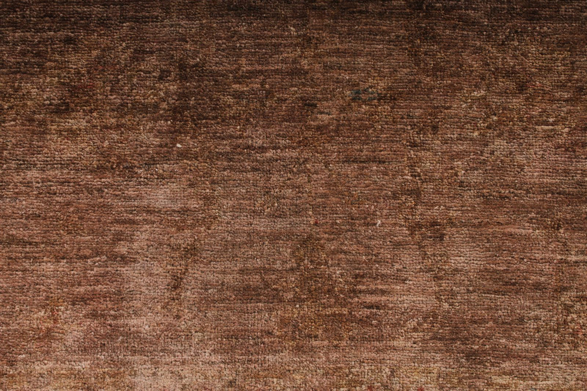 4x6 Purple and Rose Turkish Overdyed Rug