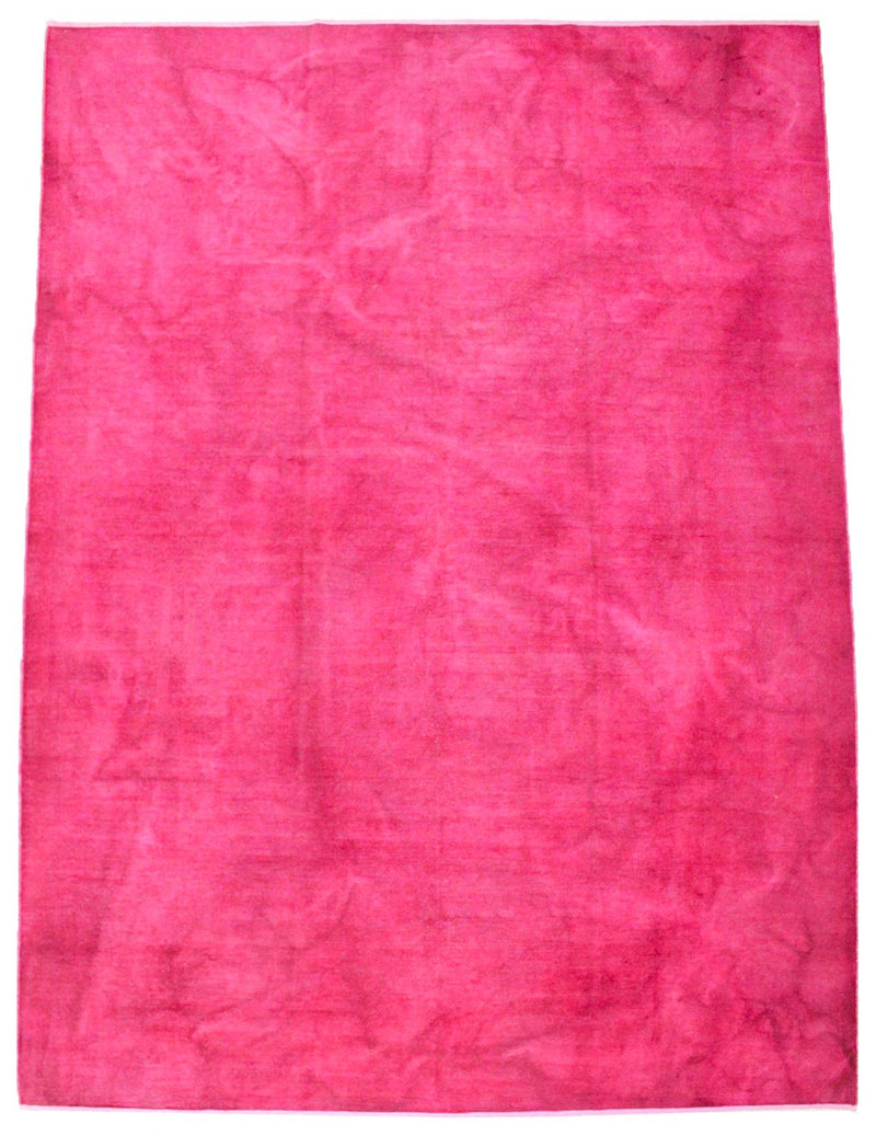 10x14 Pink Turkish Overdyed Rug