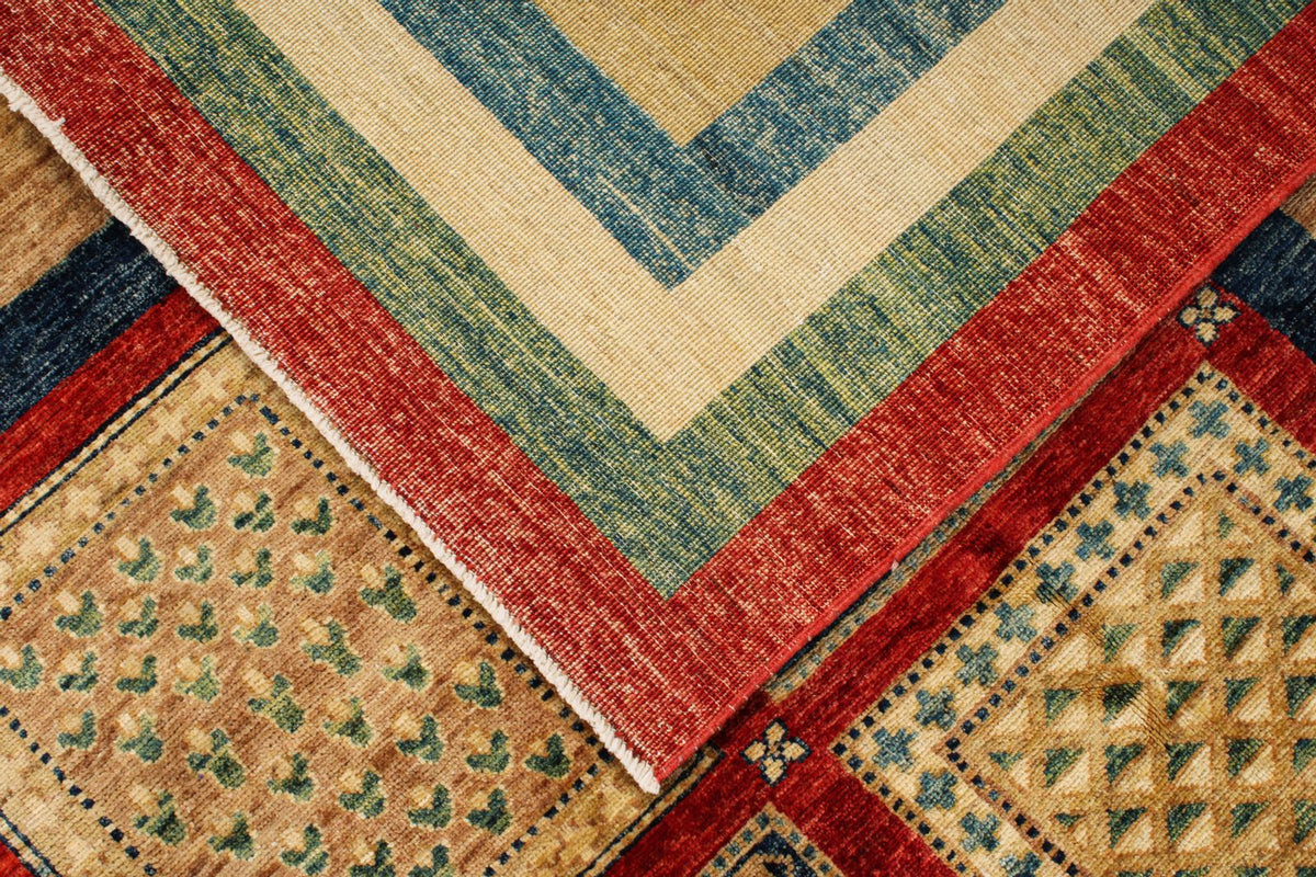 10x12 Multicolor Turkish Tribal Rug